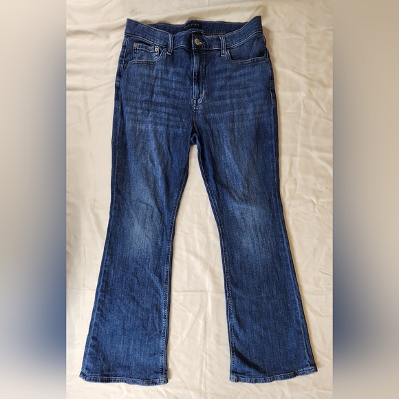 Aeropostale High Rise Bootcut Stretch Jeans Women’s 14R Blue Denim - Picture 1 of 9